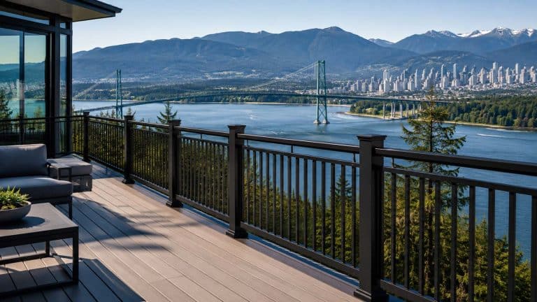 aluminum deck railing vancouver