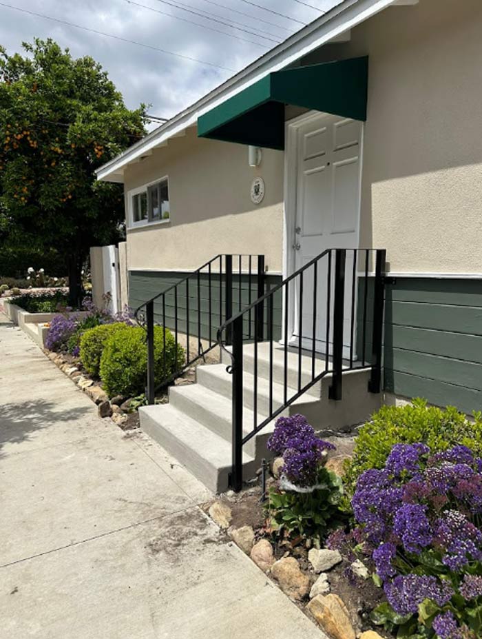 stair railing in squamish