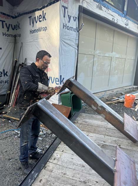 steel structure fabrication in north vancouver by Lions Gate Railings